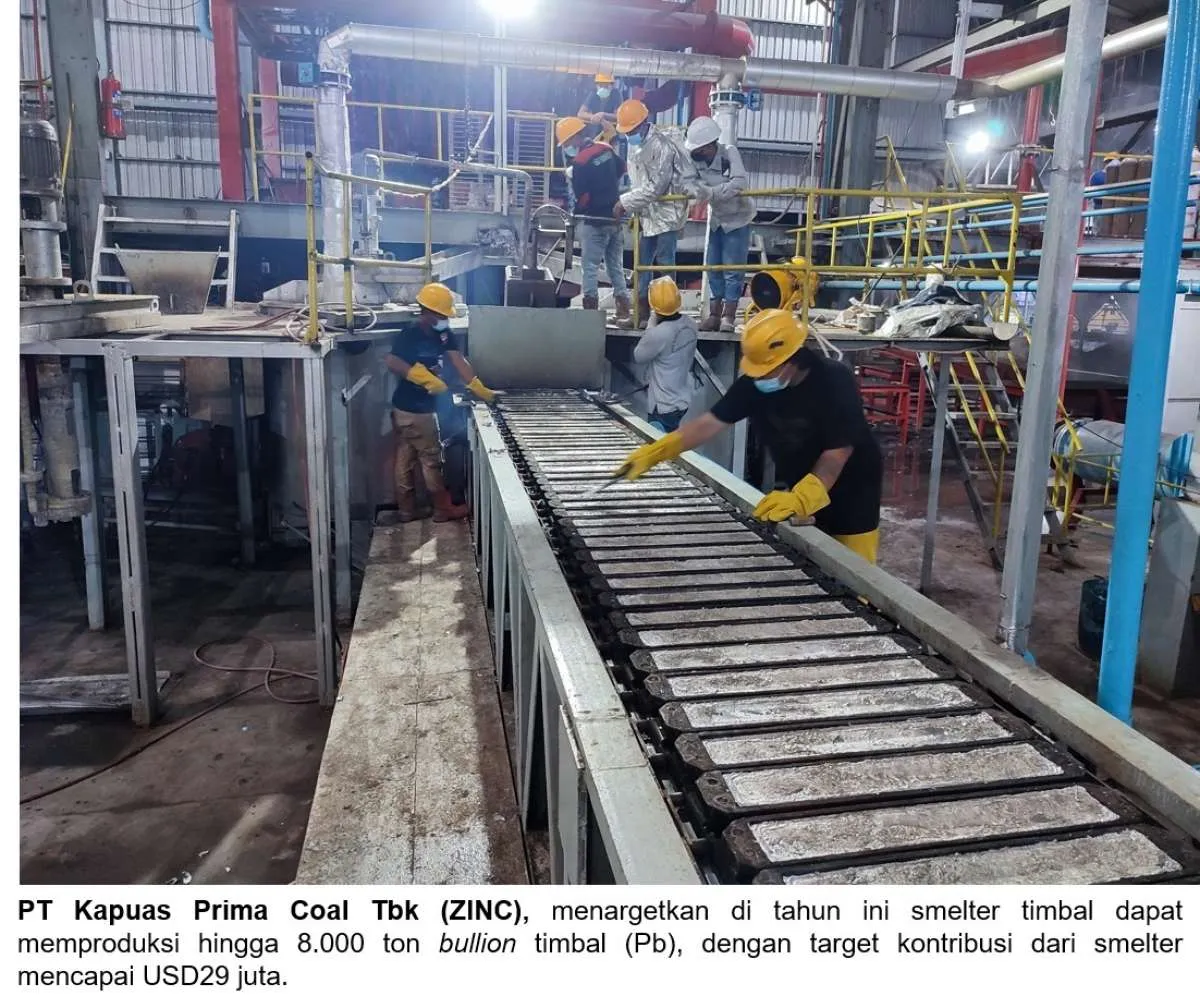 ZINC Terus Gencarkan Produksi Smelter Timbal Pertama di Indonesia