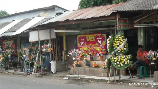 Sentra bunga Pondok Gede: Tempat berburu bunga (1)