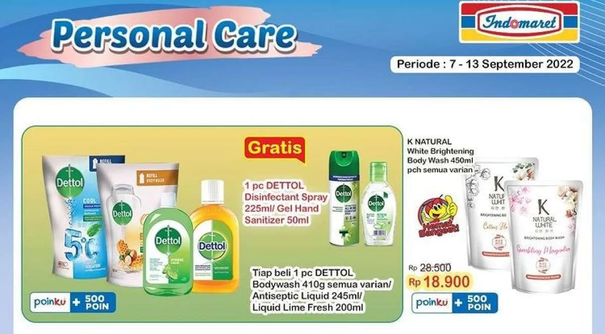 Promo Indomaret hingga 13 September 2022, Hari Terakhir Super Hemat Mingguan Ini