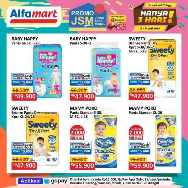 Promo JSM Alfamart Weekend 19-21 Juli 2024