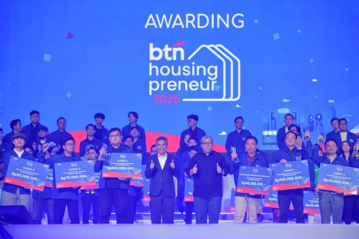 BTN Housingpreneur 2025, Lahirkan 58 Inovator Muda di Bidang Perumahan