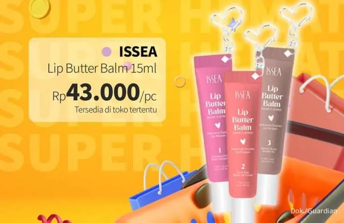Promo Guardian Super Hemat 13-26 November 2025, Tambah Rp 1.000 Dapat 2 Lip Butter