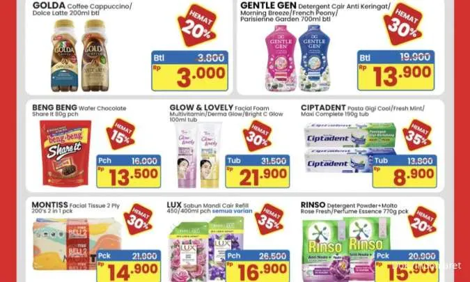 Promo JSM Indomaret Periode 20-22 Juni 2025, Rinso-Pepsodent Diskon hingga 35%