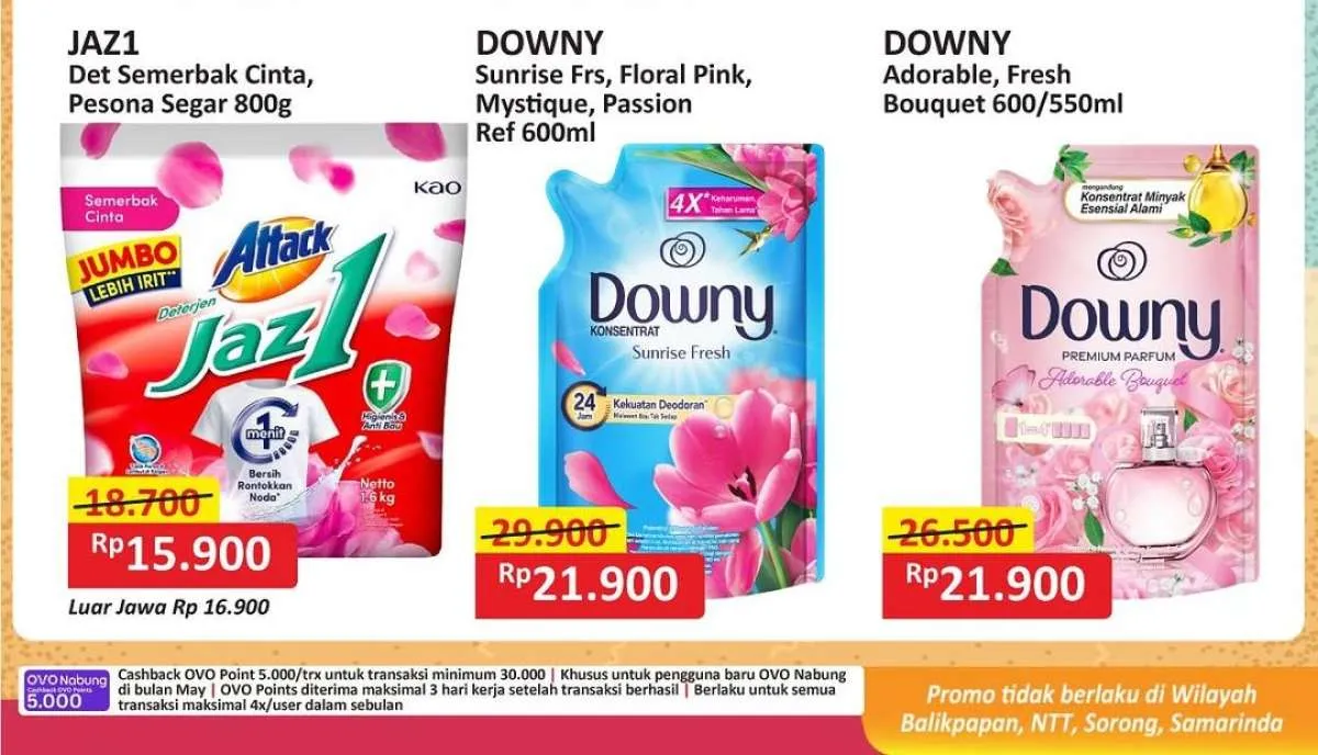 Promo JSM Alfamart Gajian Untung Bulan Juli 2025, Mama Lemon & Downy Lebih Hemat