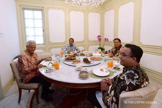Presiden Jokowi Bahas Netralitas Pada Pemilu 2024 Saat Makan Siang Bareng Tiga Capres