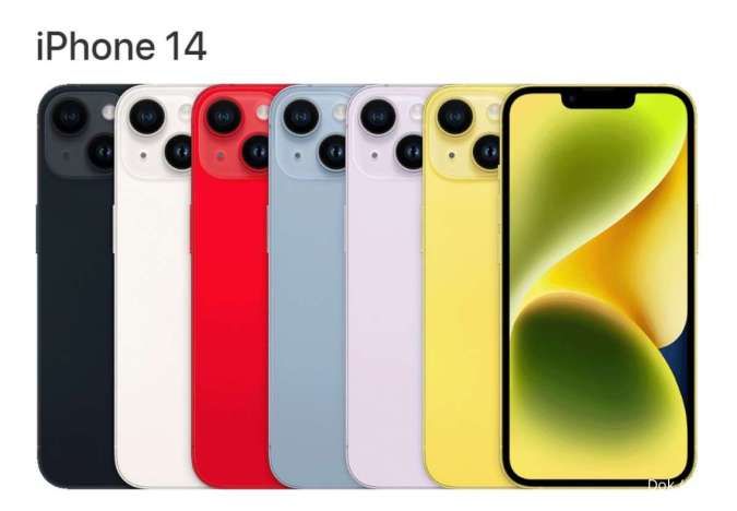 Varian warna iPhone 14