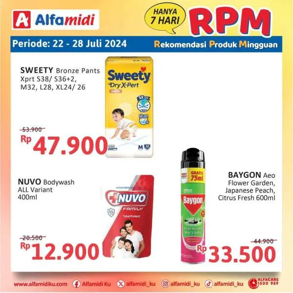 Promo Alfamidi Hanya 7 Hari Periode 22-28 Juli 2024