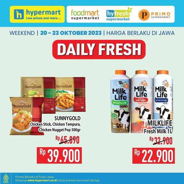 Promo JSM Hypermart Terbaru 20-23 Oktober 2023, Hyper Diskon Weekend 4 Hari