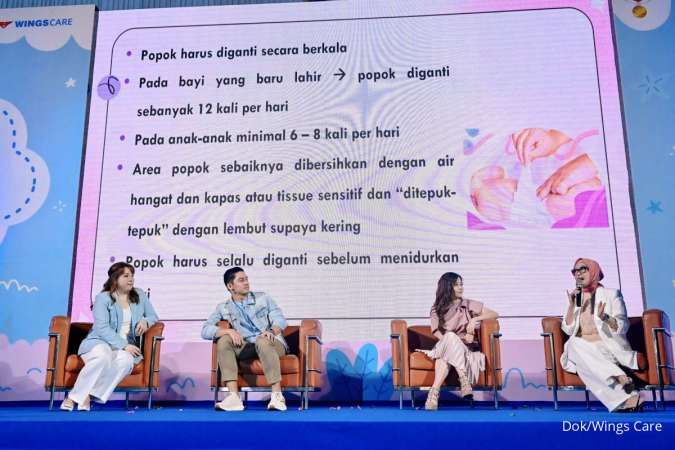 Wings Dorong Gerakan Anti Ruam Lewat Produk Baby Happy Diapers 