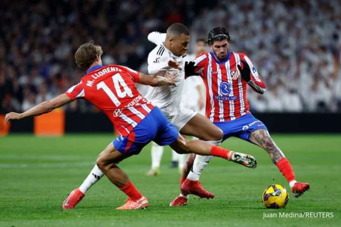 Head-to-Head Atletico Madrid vs Real Madrid Menuju Derby Pertama Musim Ini