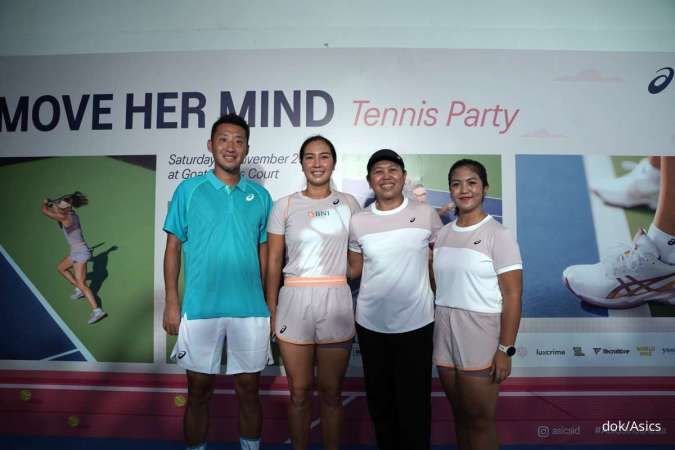 Move Her Mind, Asics Ajak Perempuan Makin Aktif Lewat Tenis