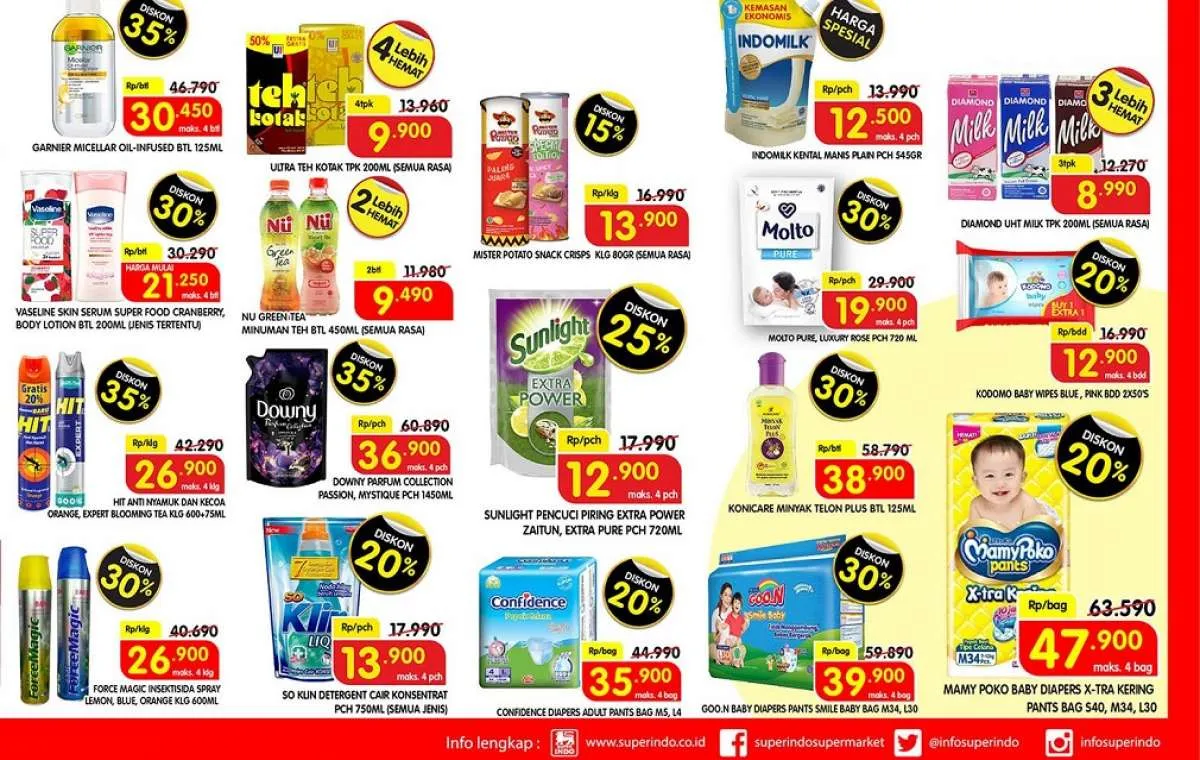 Promo Superindo Super Hemat 18 April 2021, diskonan hari terakhir weekend ini!