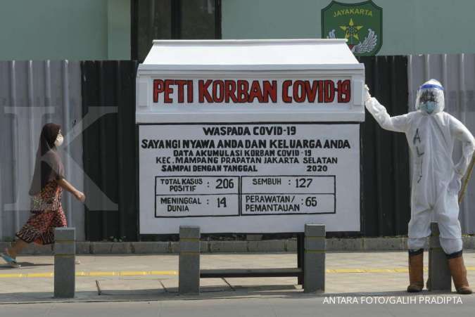 Hingga 22 Agustus 2020, jumlah kasus suspek Covid-19 di Indonesia capai 75.457 orang