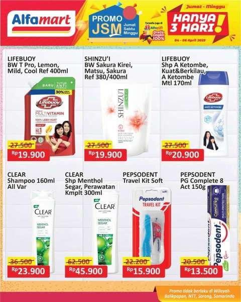 Promo JSM Alfamart 4-6 April 2025