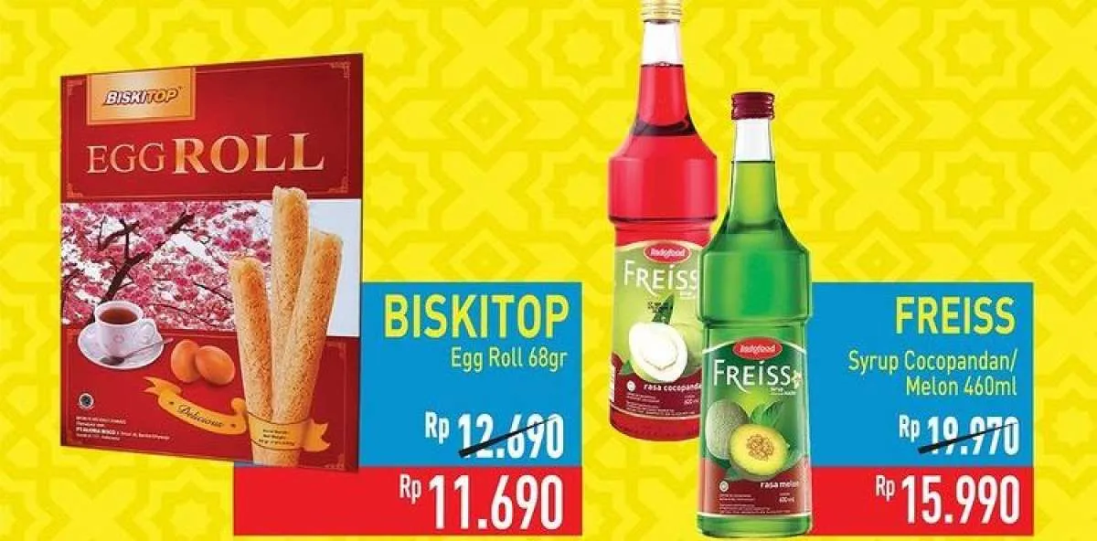 Promo JSM Hypermart Terbaru 3-6 Maret 2023, Sirup Lebih Murah di Hyper Diskon Weekend