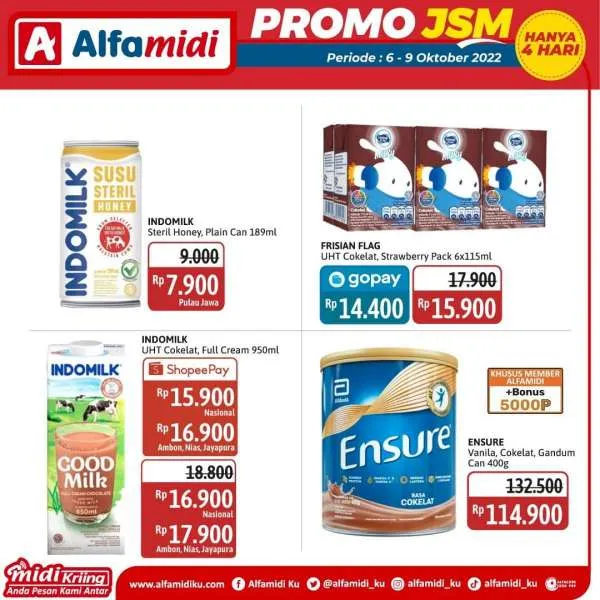 Promo JSM Alfamidi Periode 6-9 Oktober 2022