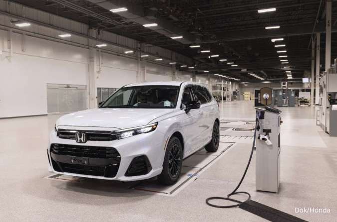 Honda CR-V Bertenaga Hidrogen Elektrik Mulai Diproduksi Massal di Amerika Serikat