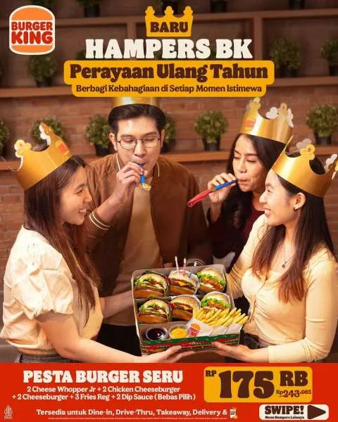 Promo Burger King Pesta Burger Seru