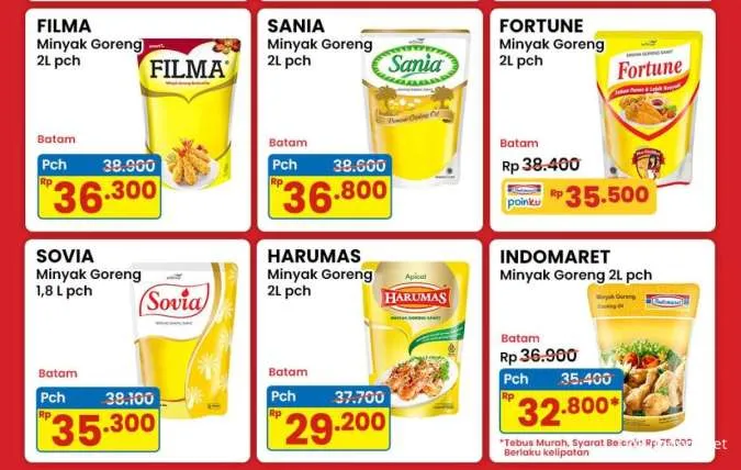 Katalog Promo Indomaret Minyak Goreng Hemat 10-11 Februari 2026, Mulai Rp 29.000-an