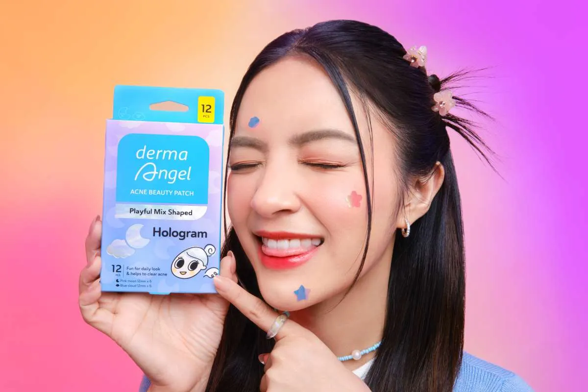 Inovasi Terbaru Acne Patch Hologram dari Derma Angel, Solusi Tampil Pede Ala Eca Aura
