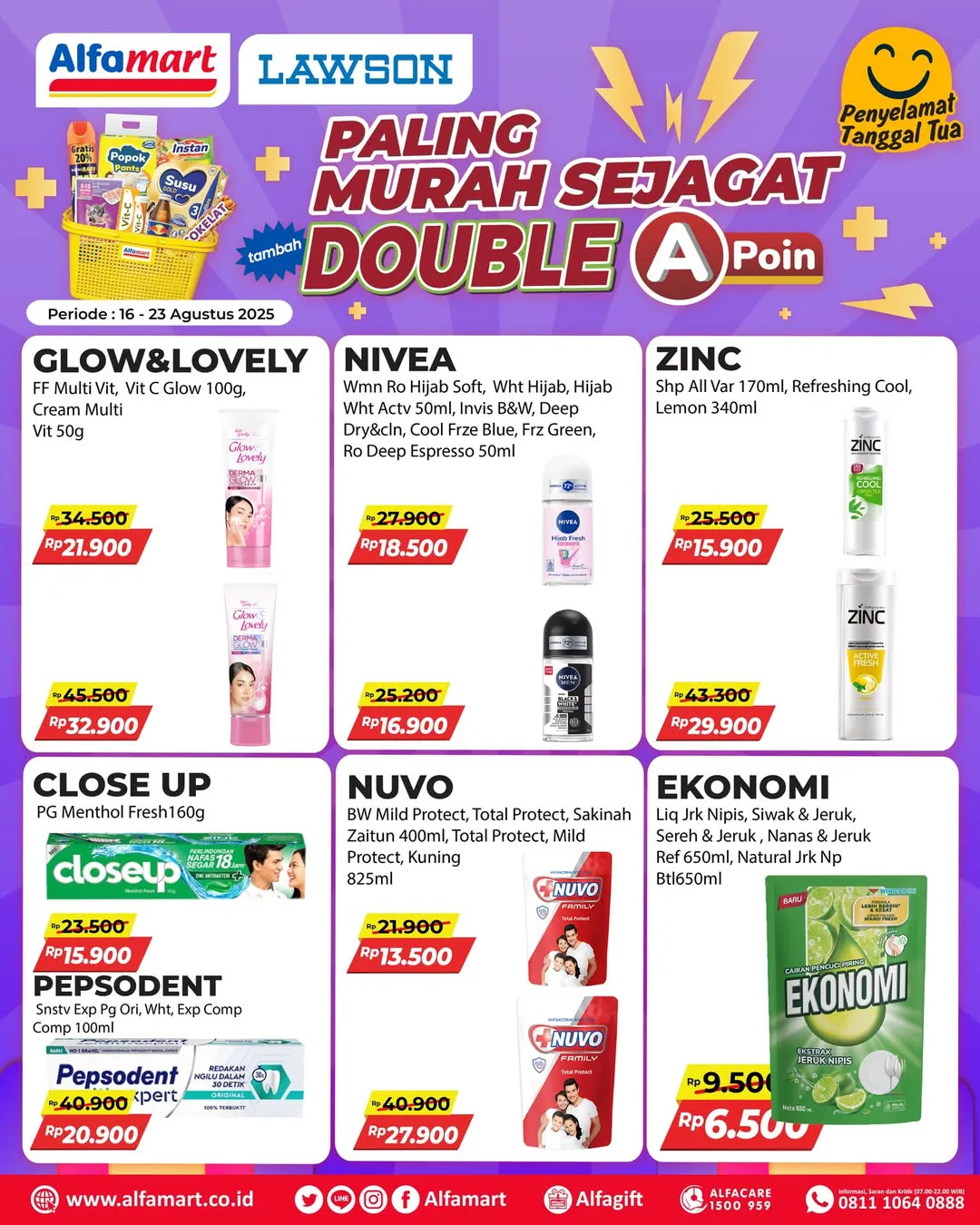 Promo Alfamart Paling Murah Sejagat Periode 16-23 Agustus 2025