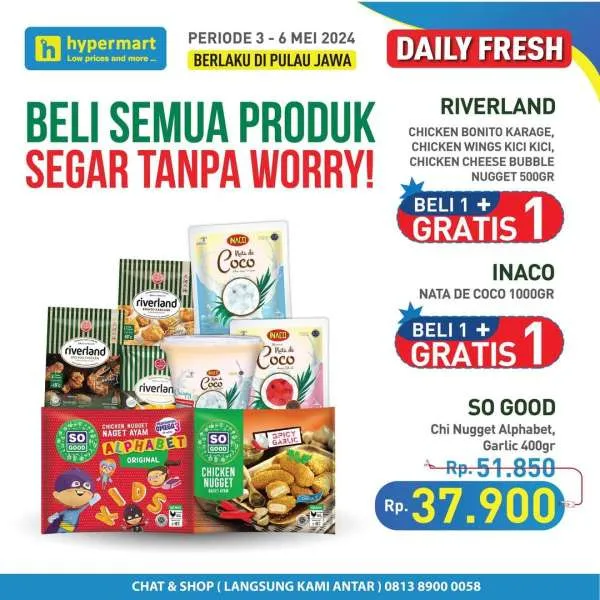 Promo JSM Hypermart Hyper Diskon Weekend Periode 3-6 Mei 2024