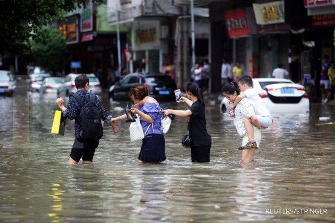 Hujan deras tewaskan 12 orang di provinsi Henan, China