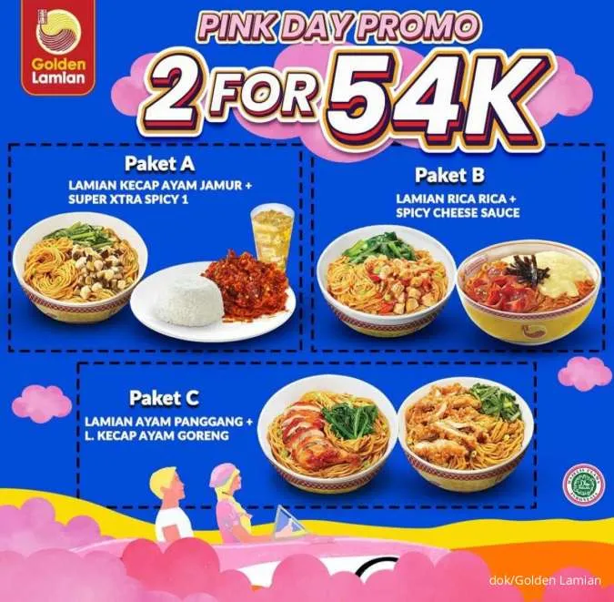Pink Day Promo Golden Lamian 