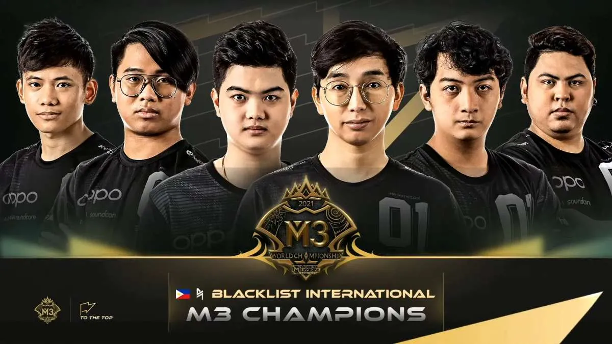 Hasil M3 Mobile Legends, Blacklist International raih Gelar Juara, Onic PH Runner Up