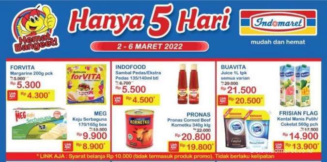 JSM Indomaret Promo on March 5, 2022, Cheaper Shopping During This Weekend  - World Today News