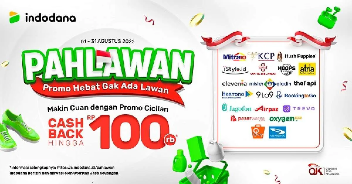 Semarak HUT ke-77 RI dengan Promo Indodana PayLater Spesial Pahlawan