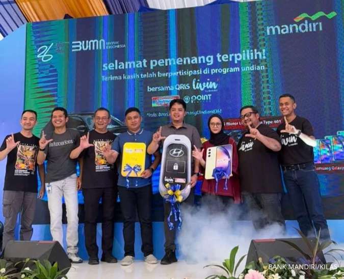 Rajin Transaksi QRIS, Nasabah Ini Dapat Hyundai Ioniq 5 dari Bank Mandiri