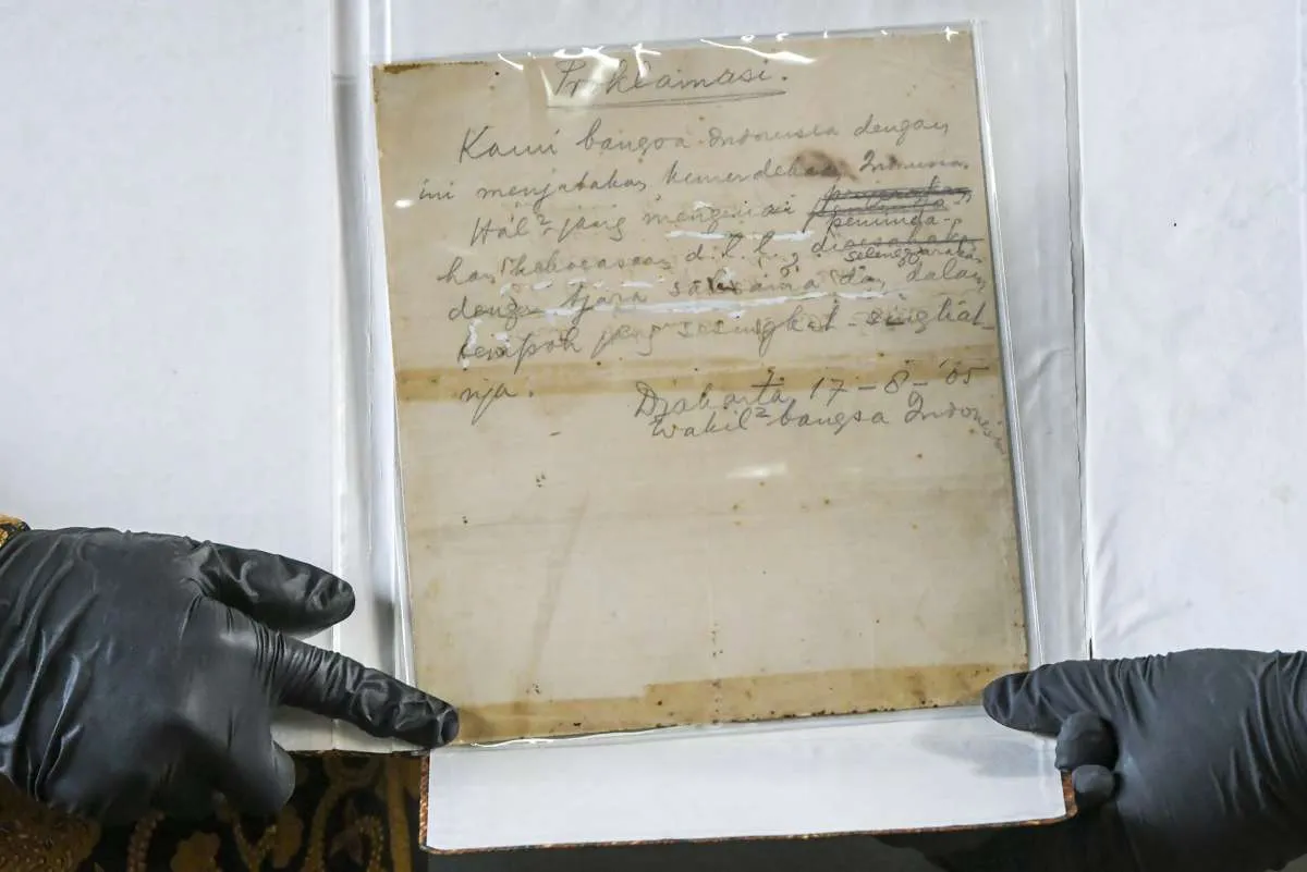 Teks Proklamasi, ini peristiwa-peristiwa penting di balik penyusunannya 