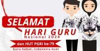 Selamat HUT PGRI 2024, Berikut Puisi Hari Guru Nasional & Link Download Twibbon