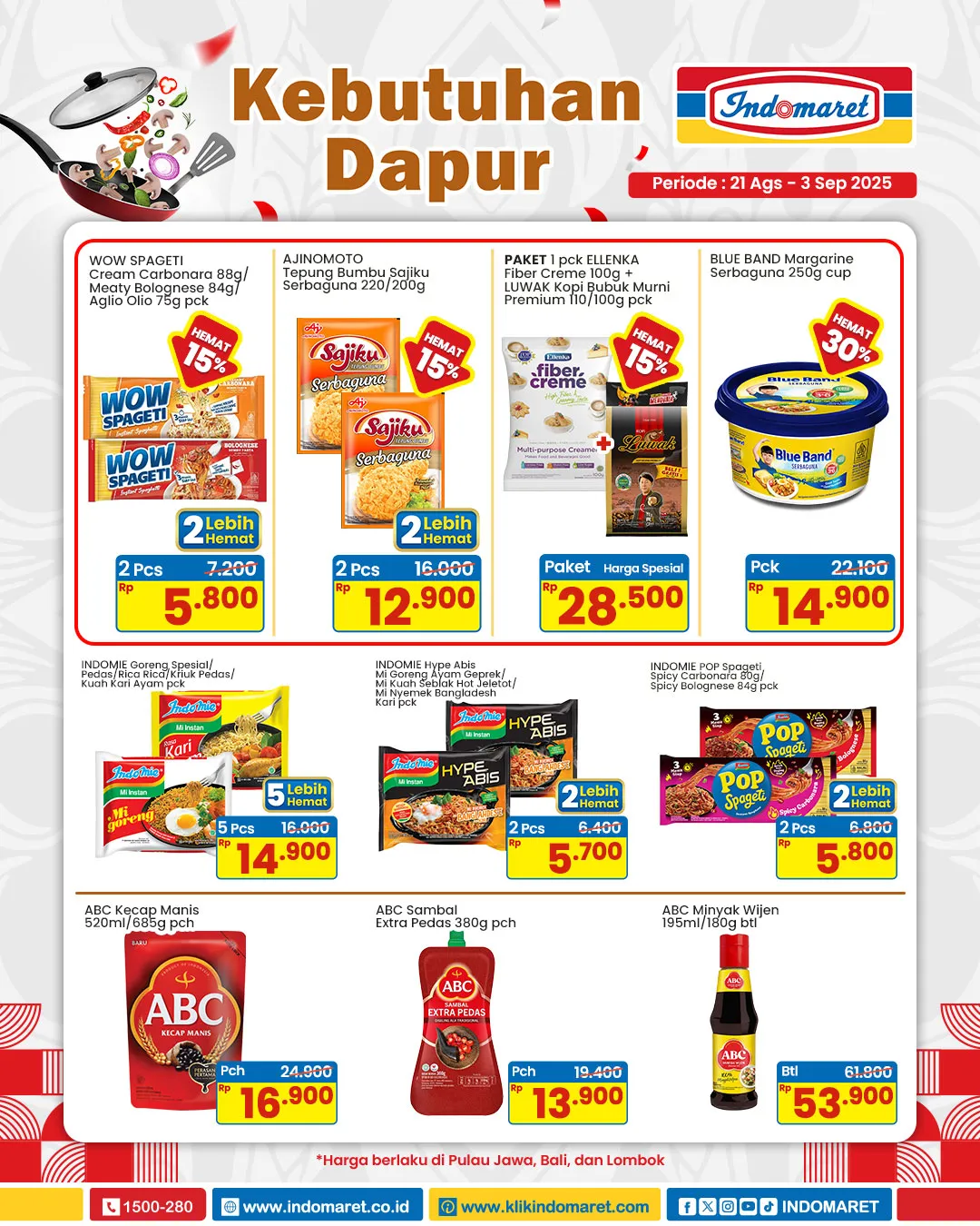 Promo Indomaret Super Hemat Periode 21 Agustus-3 September 2025