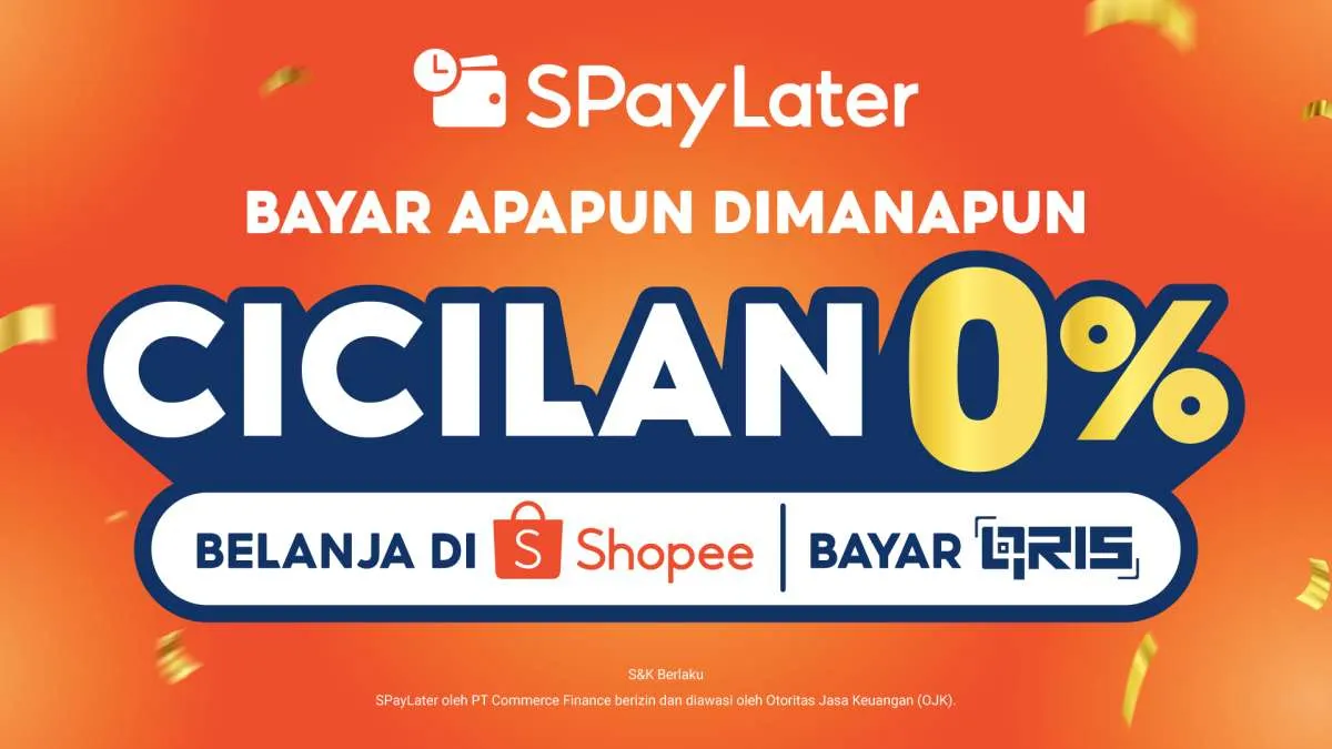 SPayLater Berikan Promo Cicilan 0% Beli Sekarang Bayar Bulan Depan