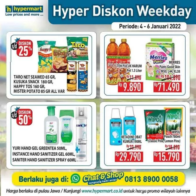 Promo Hypermart 4-6 Januari 2022