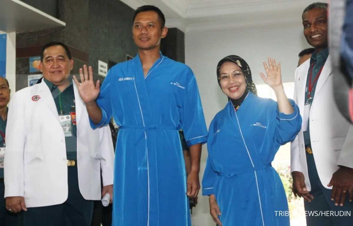 Jalani tes kesehatan, Agus mengaku kurang tidur