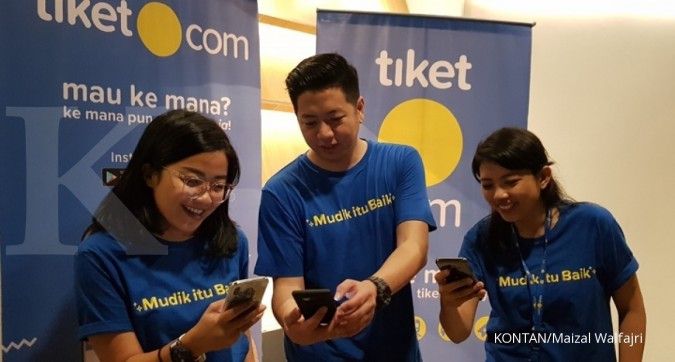 Tiket.com catat kenaikan pemesanan tiket mudik 2018