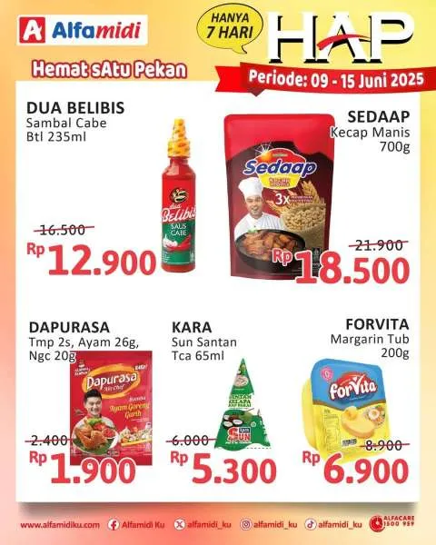 Promo Alfamidi Hemat Satu Pekan Periode 9-15 Juni 2025