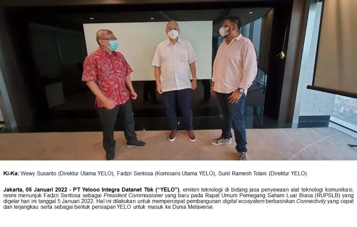 Yelooo Integra Datanet (YELO) Targetkan Pendapatan Naik Rp 12 Miliar