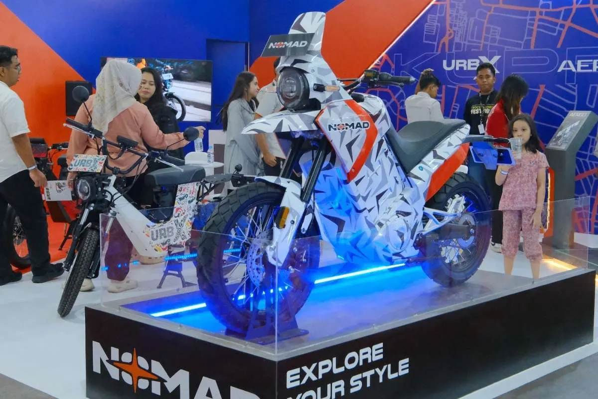 Kupprum NOMAD, Motor Listrik Petualang Buatan Lokal Siap Tembus Medan Ekstrem