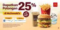 Promo McD Juni-Oktober 2023, Bayar Cashless Dapat Diskon atau Cashback Rp 25.000