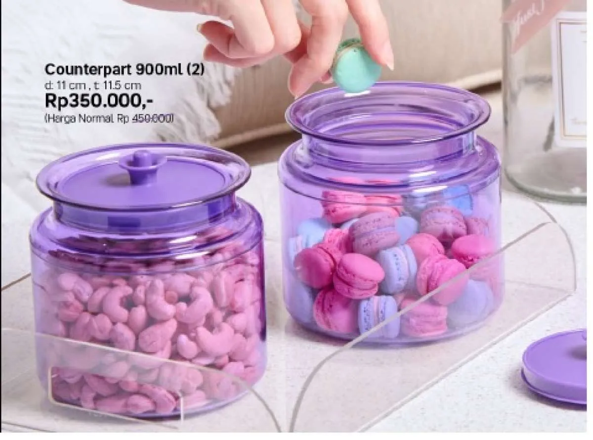 Katalog promo Tupperware September 2021, khusus tempat snack ada diskon hingga 20%