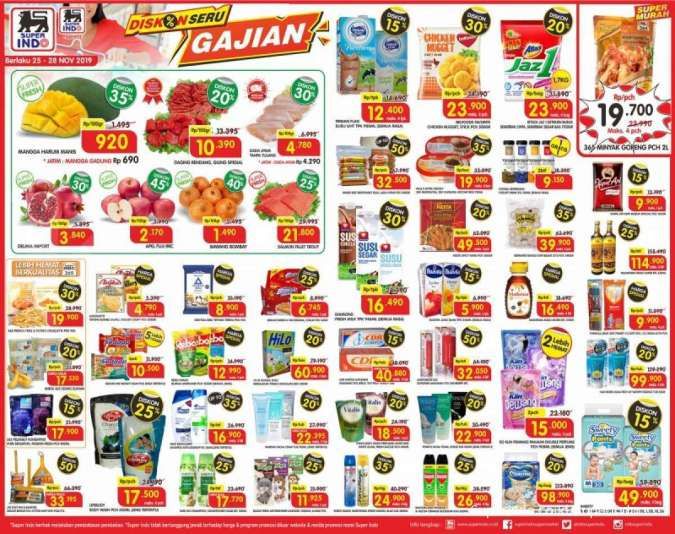 Katalog Promosi Indomaret 25 - 28 November 2019