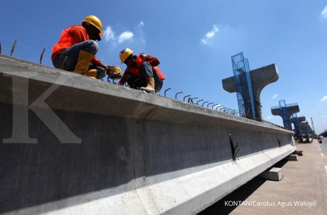 Konstruksi LRT Palembang diklaim sudah 40%