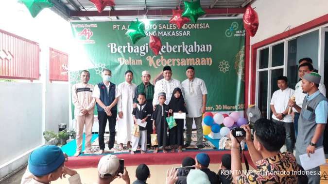 Grup Ajinomoto Indonesia Berikan Santunan ke Anak Yatim dan Buka Puasa Bersama