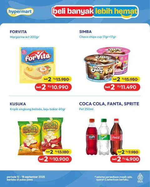 Promo Hypermart Beli Banyak Lebih Hemat Periode 12-18 September 2025