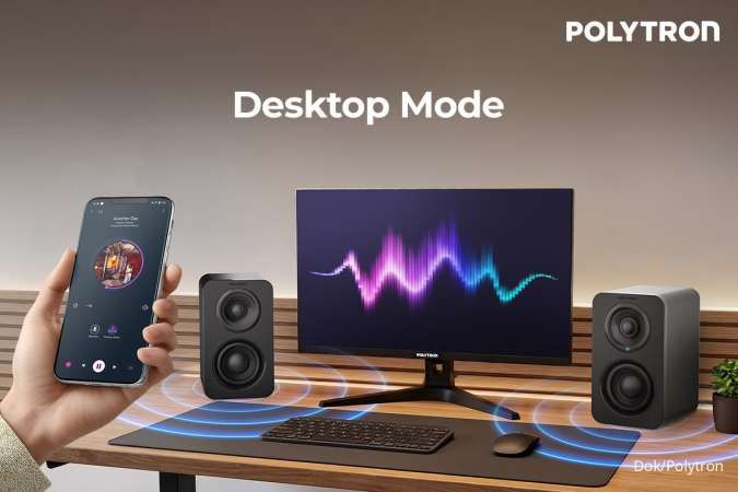 Bidik Konten Kreator, Polytron Rilis Speaker Desktop Audivo PHS 5B