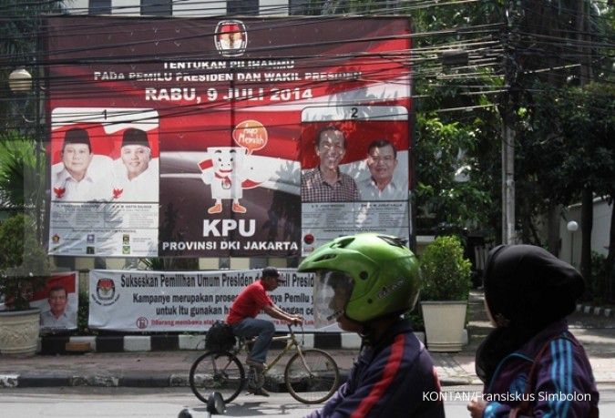 Hasil sementara, Jokowi-JK unggul di 9 provinsi